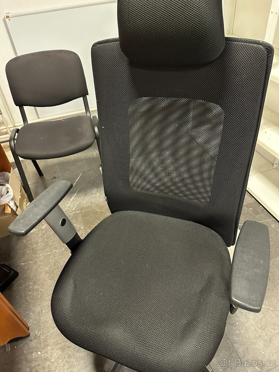 Výprodej kanceláře – Kancelářská židle - 3 ks za 2 000 Kč - 7