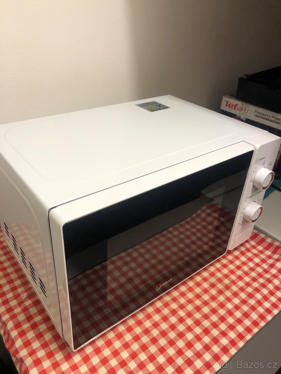 Mikrovlnka Midea mg720c2at(w) s grilem zanovni - 7