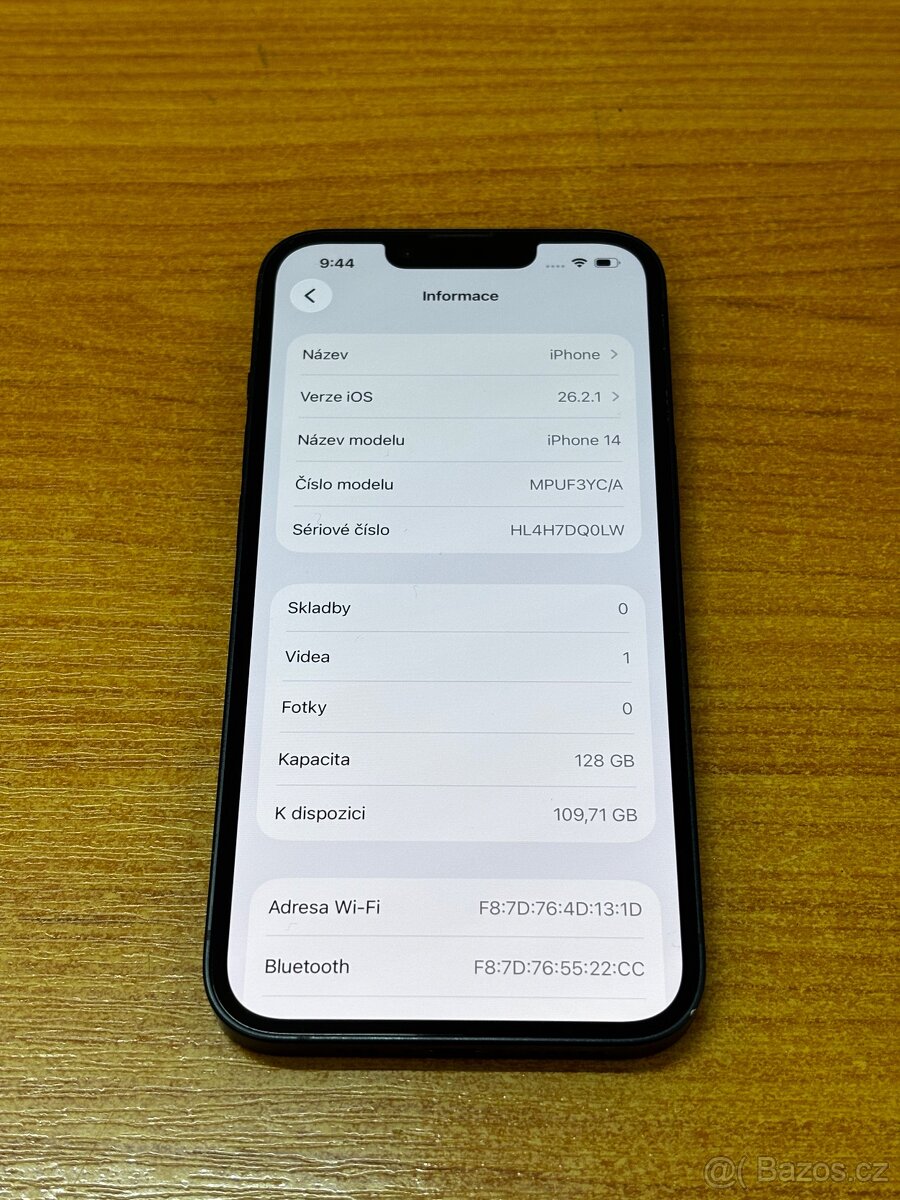 Apple iPhone 14 - 128 GB Černý - 7