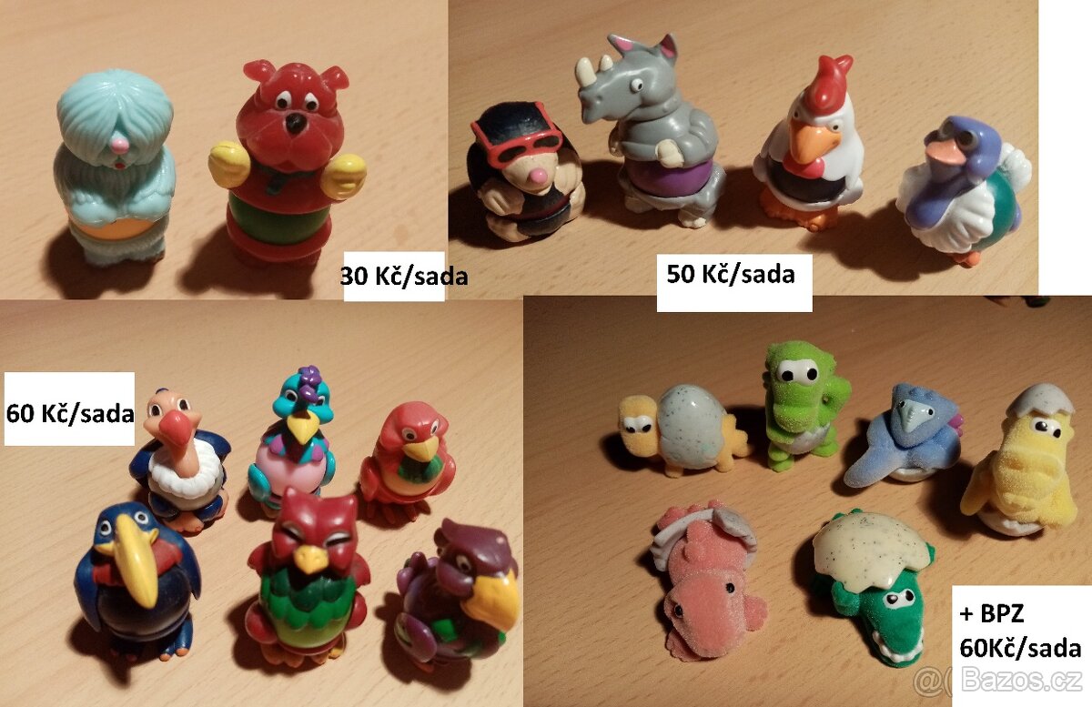 Kinder figurky 3 - 7