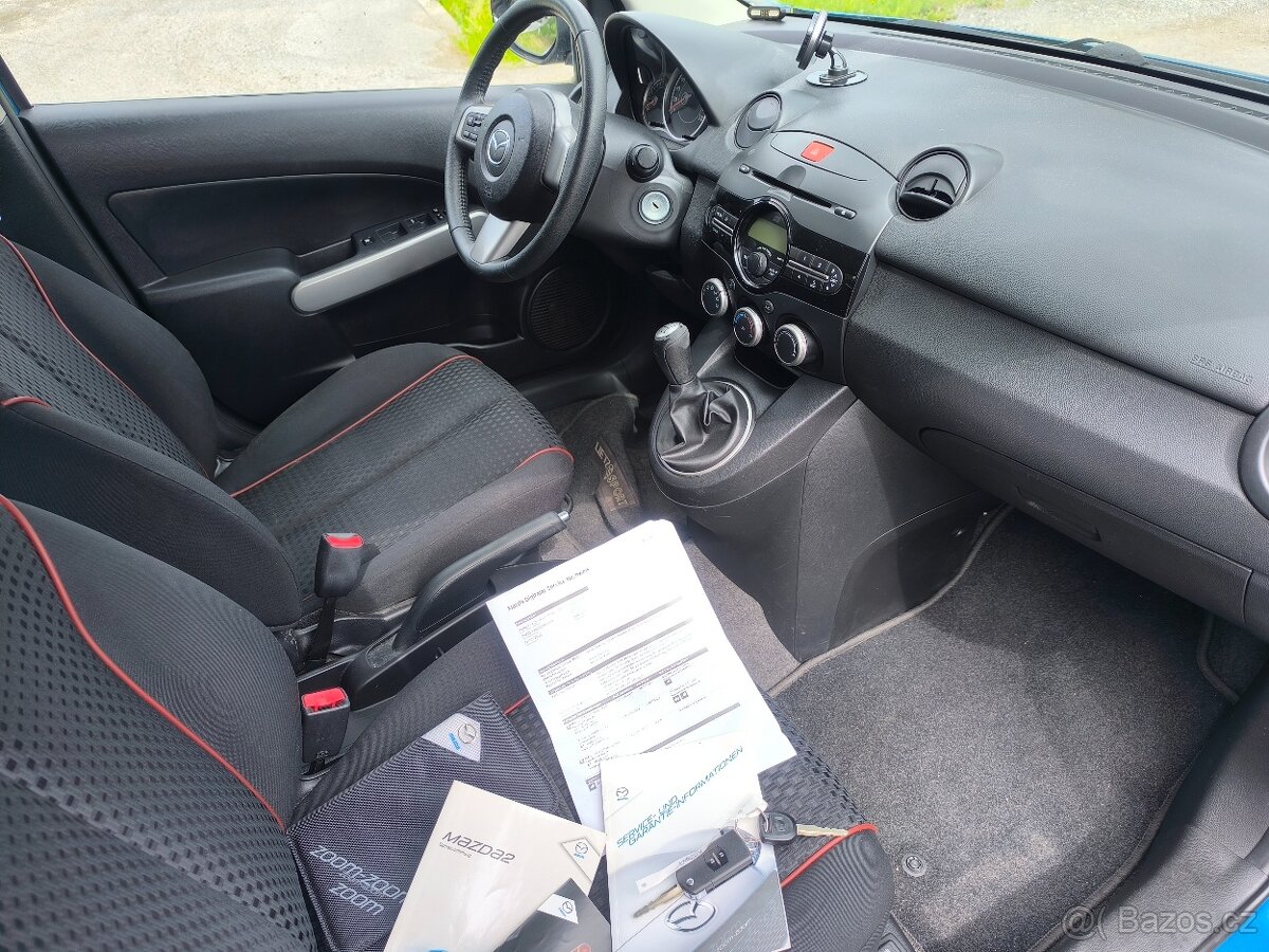 Mazda 2, KRÁSNÁ,100TKM,VÝBAVA,SERVISKA - 7