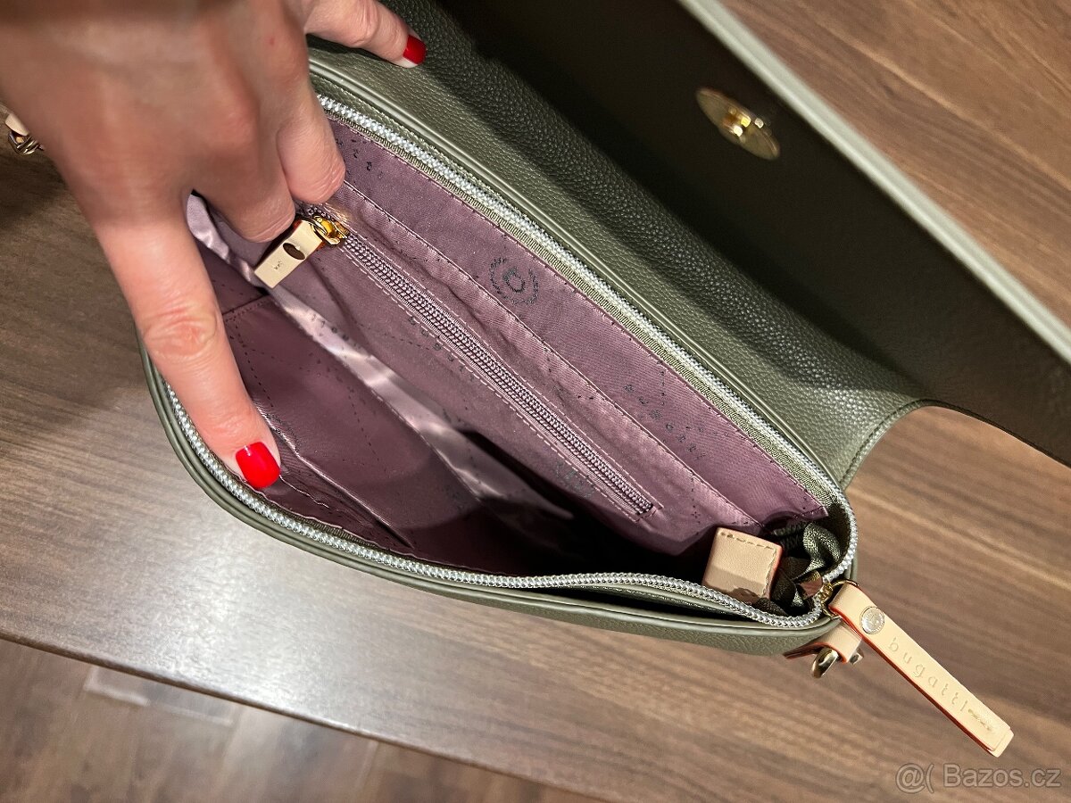 Kabelka bugatti - ELLA s příčným pruhem - 7