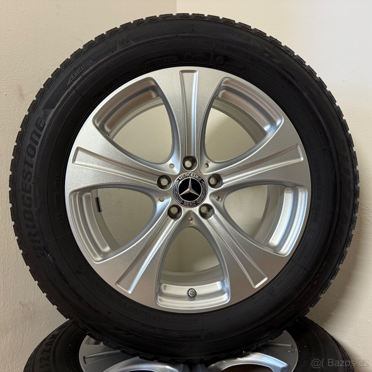 MERCEDES GLC 5x112 R18 ET38+ZIMNÍ 235/60R18 6/4,5mm - 7