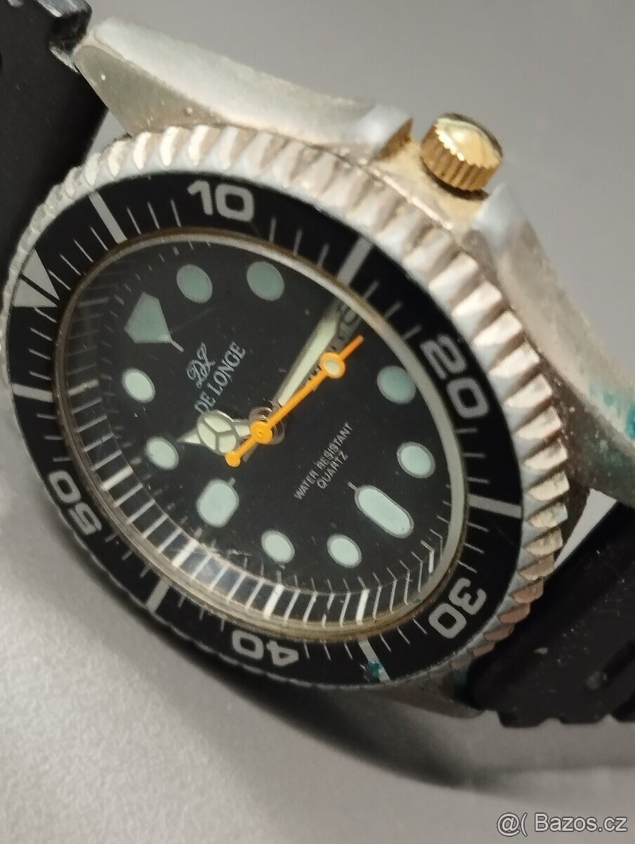 Prodám pánské hodinky DL DE LONGE _ nová baterie 👍👍👍 - 7