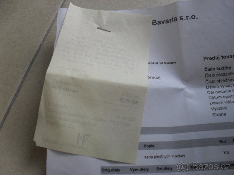 Prodám sadu pístnich kroužkůna bmw e36 pro motor M43 - 7