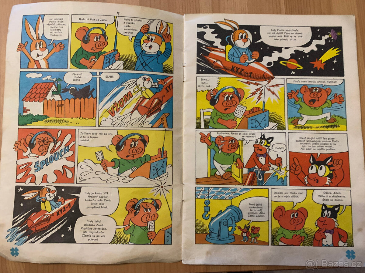 Čtyřlístek 4. - Čtyřlístek dobývá vesmír - 7