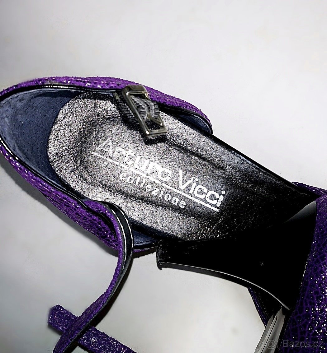 Celokožené luxusní lodičky Arturo Vicci - SLEVA - 7