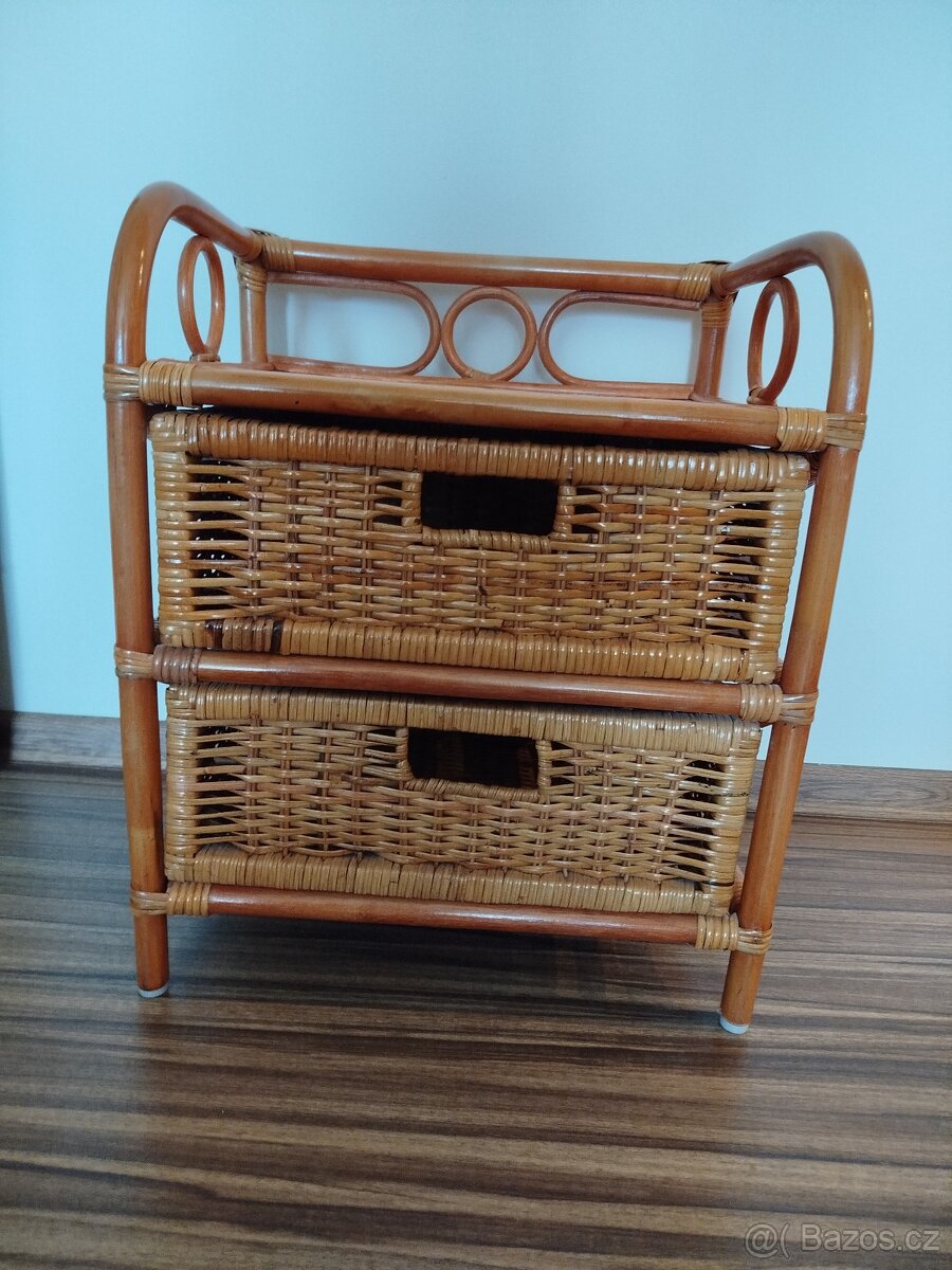 Ratanová komoda - 7