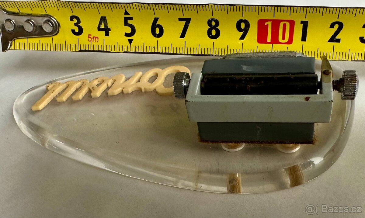 Staré RETRO těžítko CONSUL psací stroj ČSSR - 7