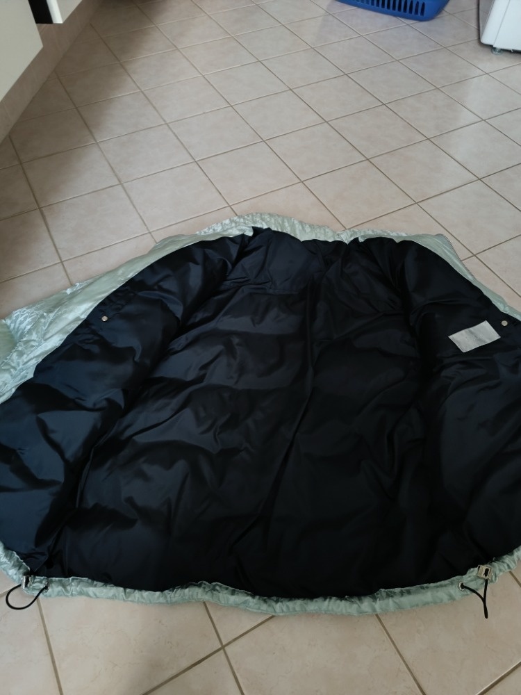 Dior bunda - Sea Green Oblique Puffer Jacket - 7