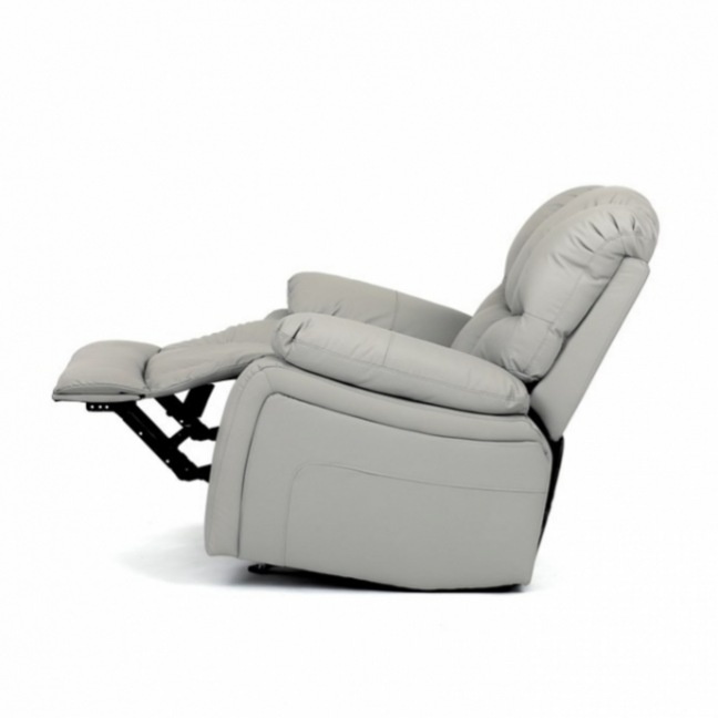 Relaxační křeslo, kojící křeslo, béžová ekokůže, TV-4075 - 7