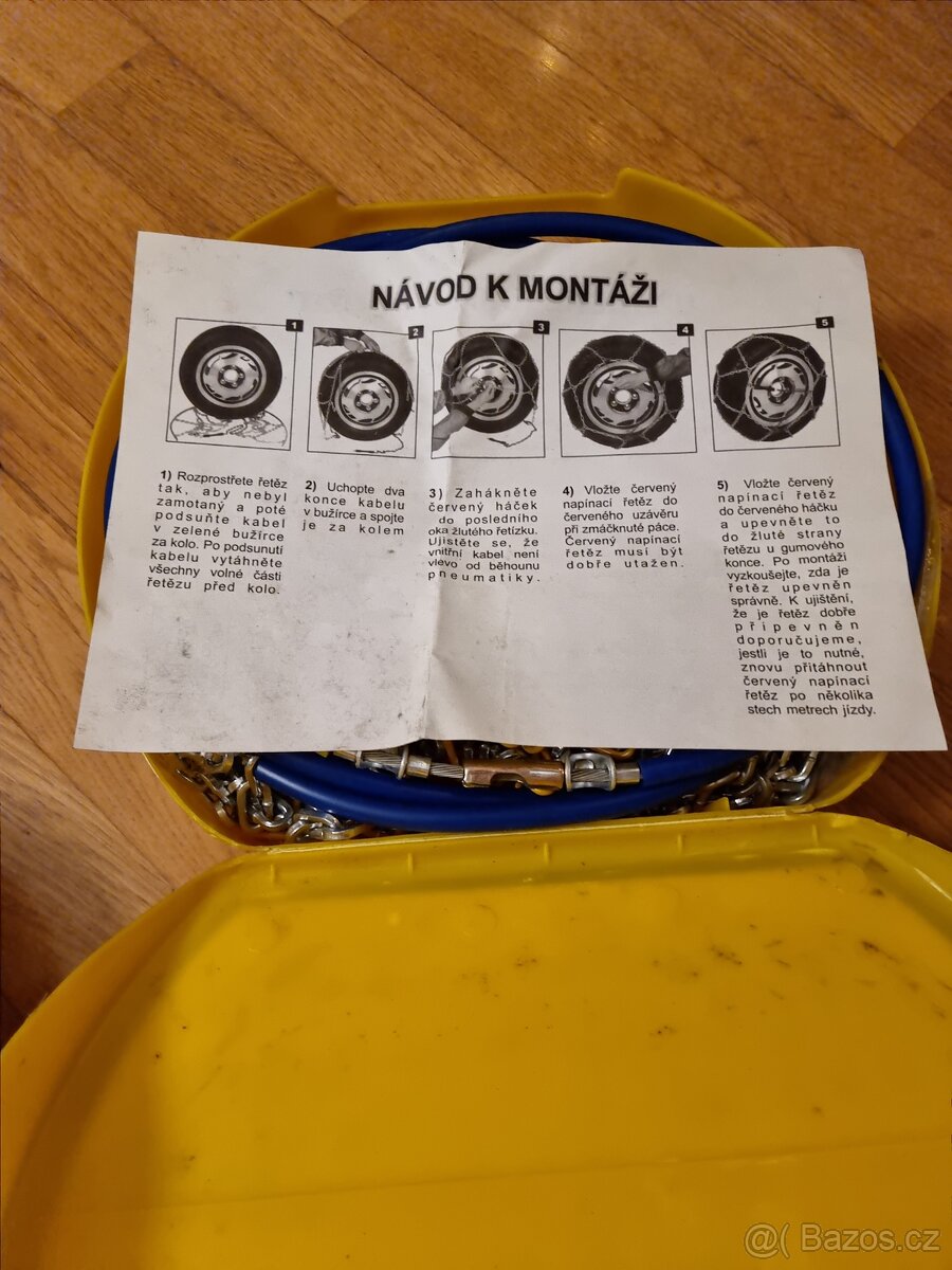 Řetězy na auto Thule cb-12 a Fulson nepoužité - 7