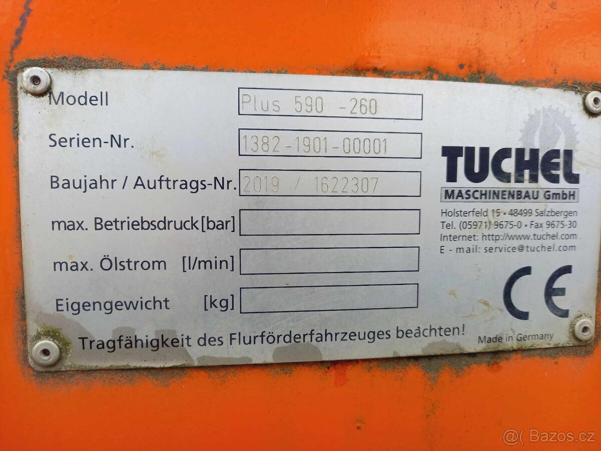 Zametací stroj TUCHEL PLUS 590 - 7