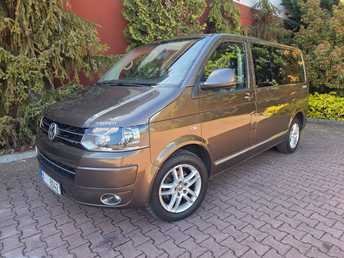 VW Multivan T5 2.0TDI 103kW Team Webasto,tažné,serviska - 7