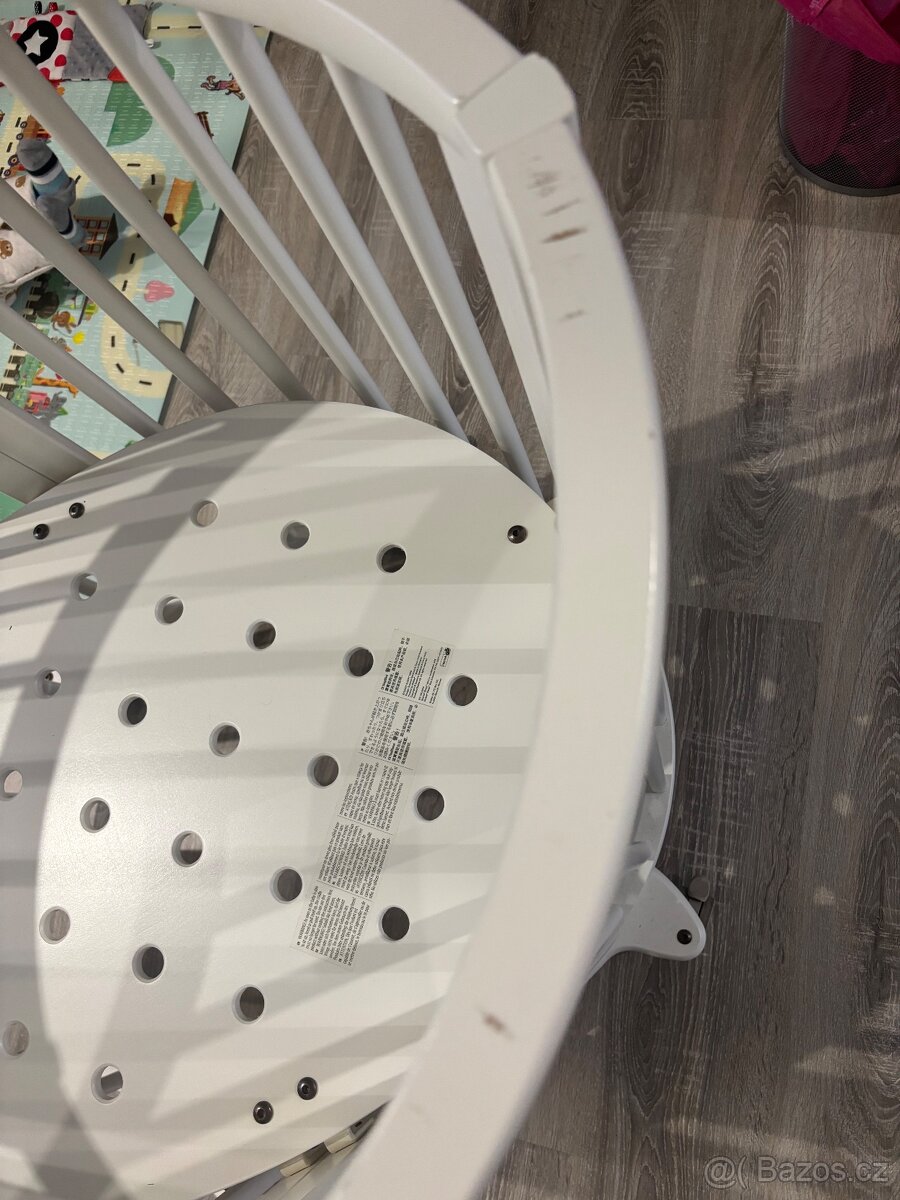 Dětská postýlka STOKKE s kvalitní madračkou, jako nová - 7