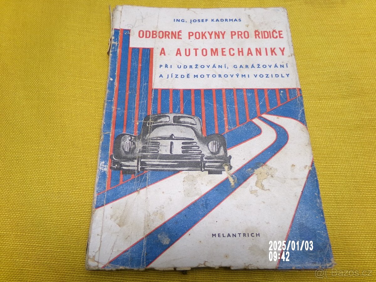 Odborné knihy o starých automobilech - 7