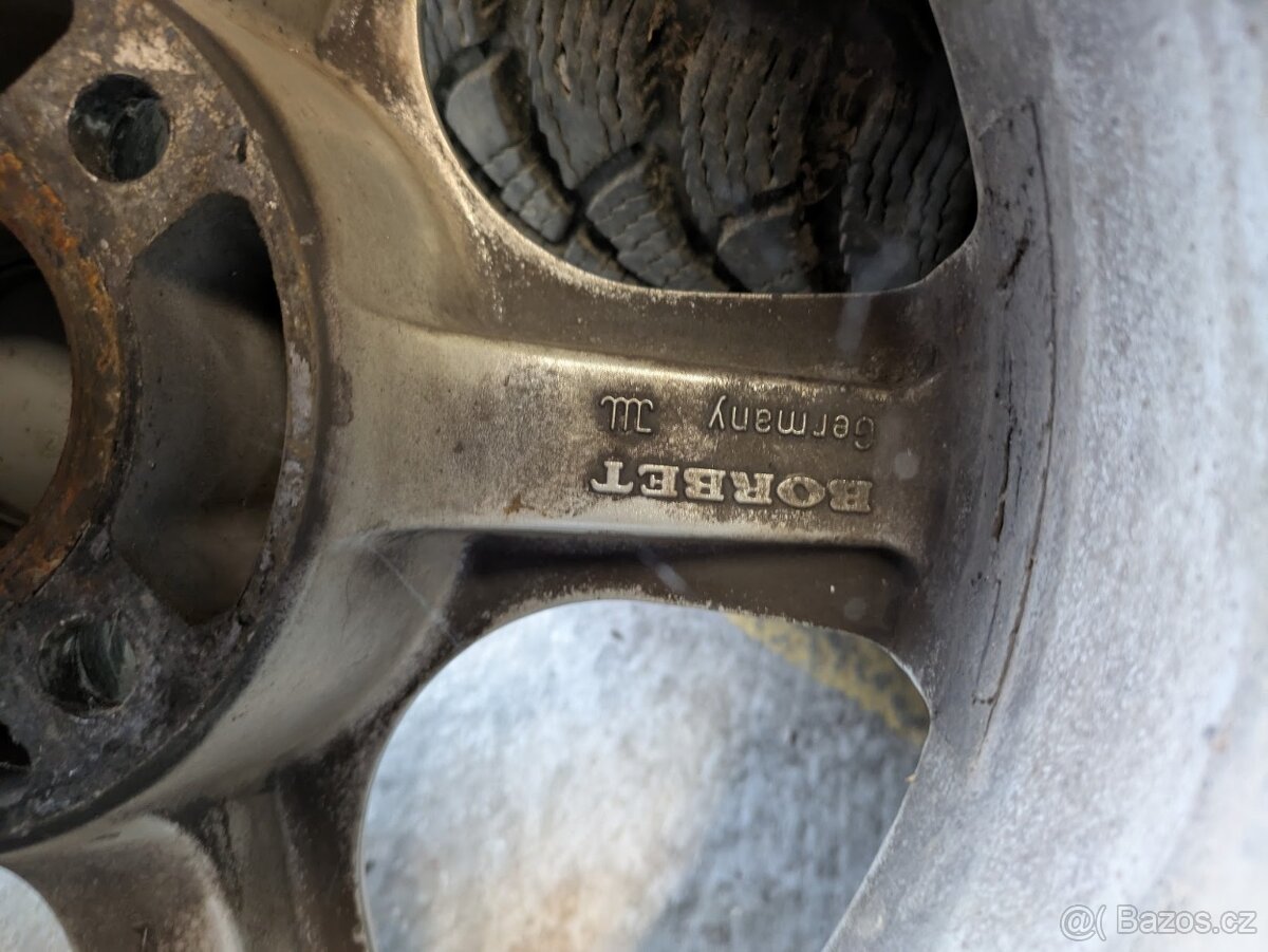 195/65/15 Vraník Everest nové + BORBET ALU KOLA 15" 4×108 - 7