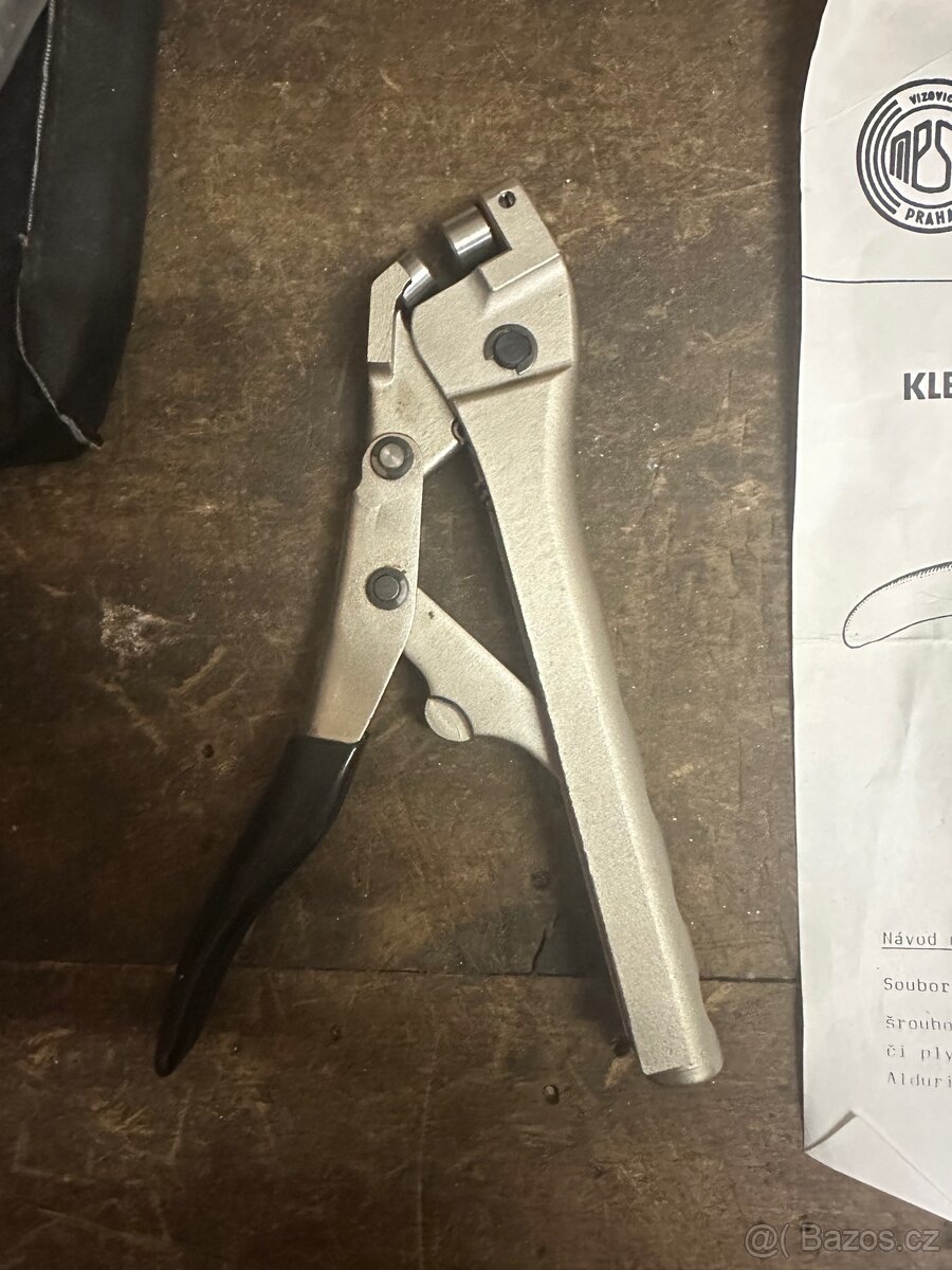 Redukční ventil + plombovací kleště - 7