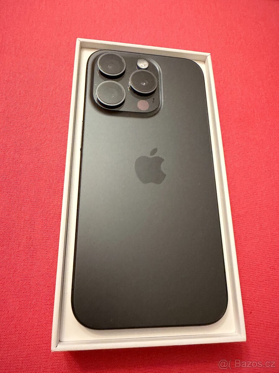 iPhone 15 Pro 256 Gb black titanium,krabice,kryt,sklo..Top - 7