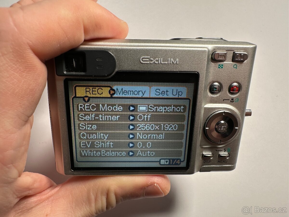 Casio EXILIM Zoom EX-Z55 - nefunkční blesk - 7
