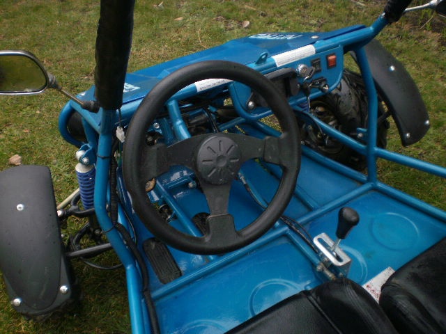 buggy 125 modrá - 7