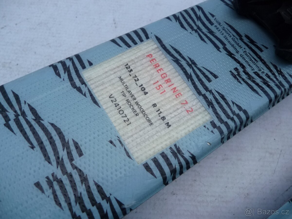 157. lyže VOLKL PEREGRINE 7.2 - 151 cm sezona 24/25 - 7