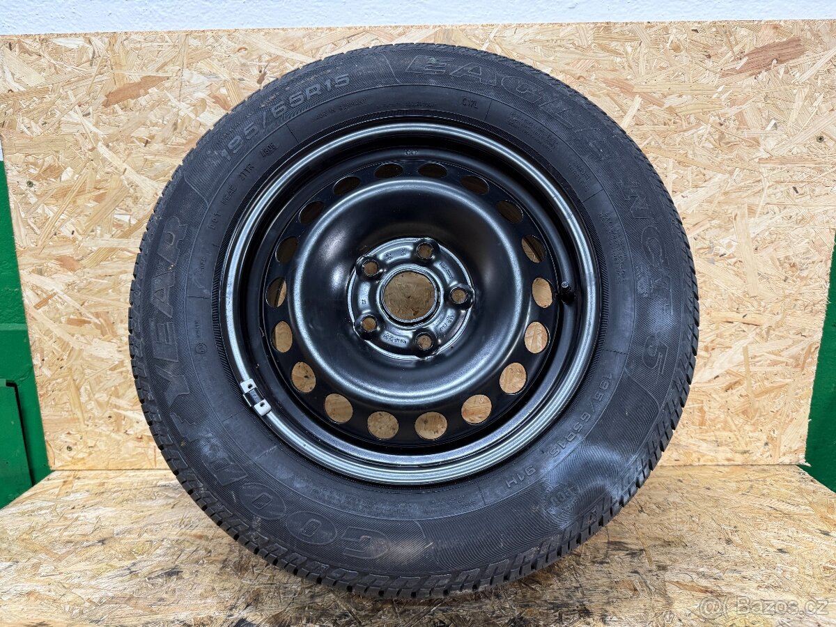 REZERVNÍ KOLO 5X112 6Jx15H2 ET47 195/65R15 1K0601027C - 7