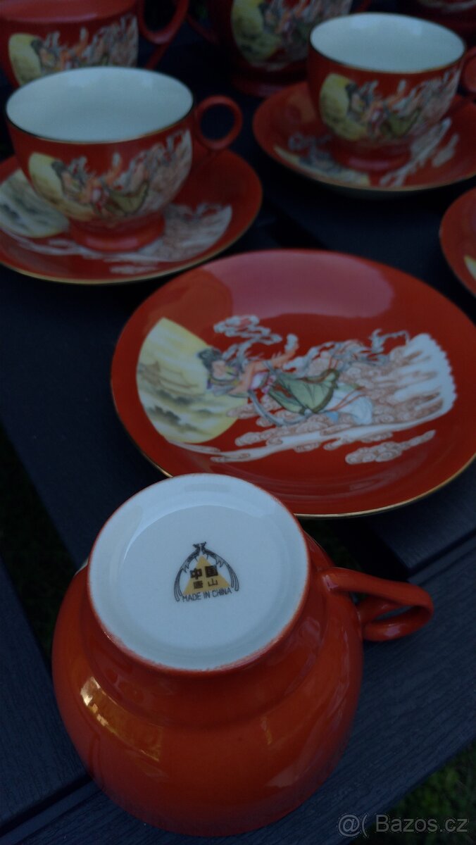 Čínský porcelánový čajový servis - 7