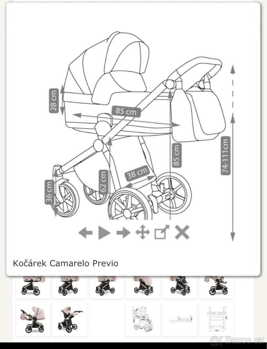 Kočárek camaro previo - 7