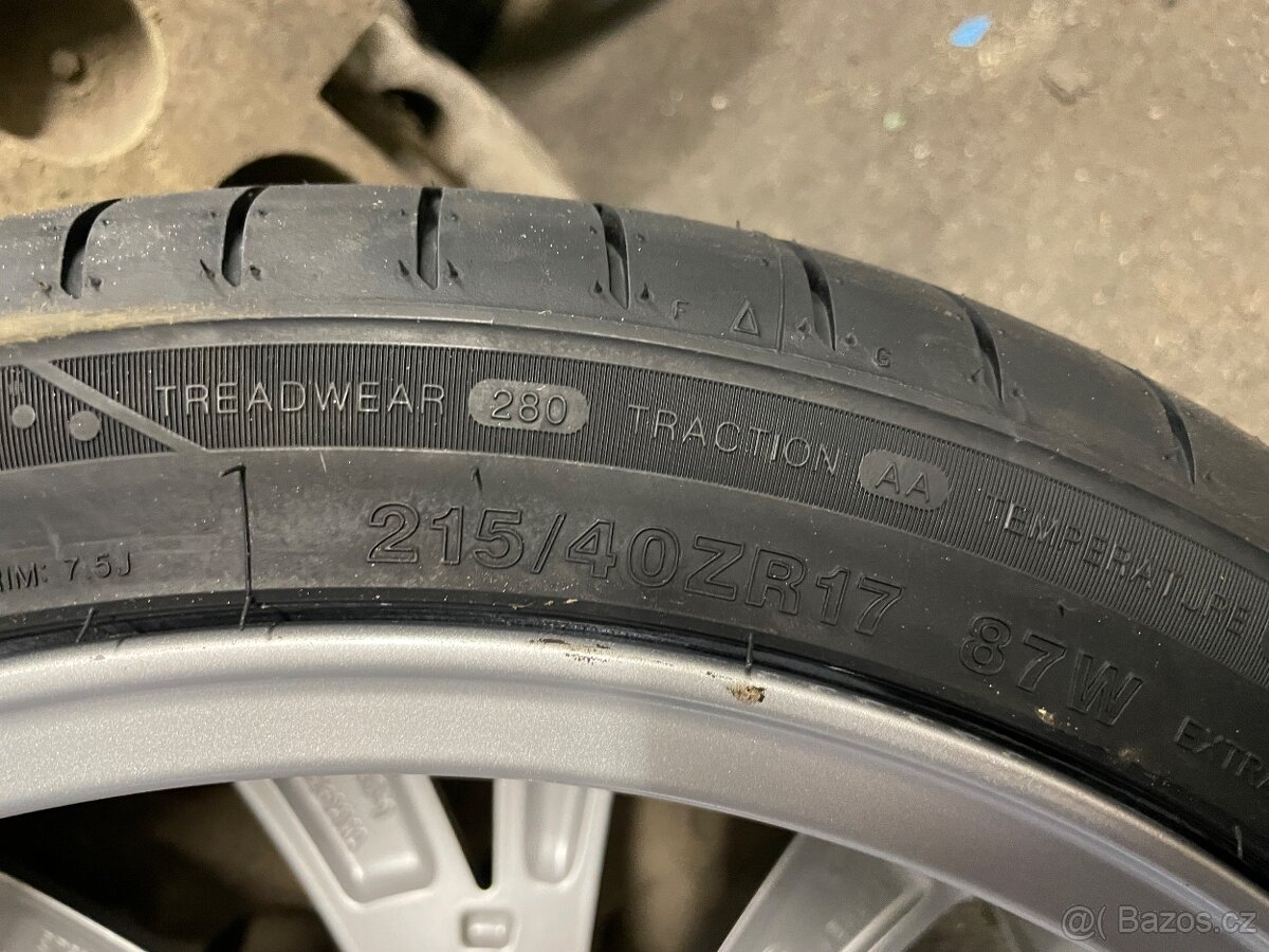 Alu kola 17” Škoda 5x100 - 7