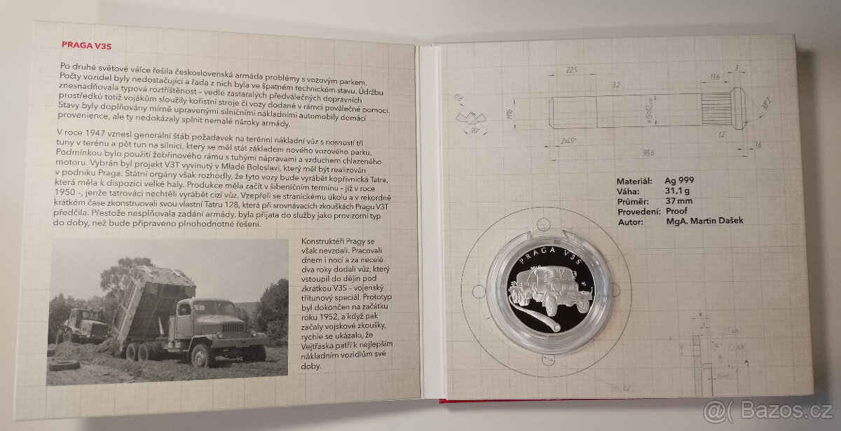 Sada 4 mincí ze série Na kolech 2024 - 7