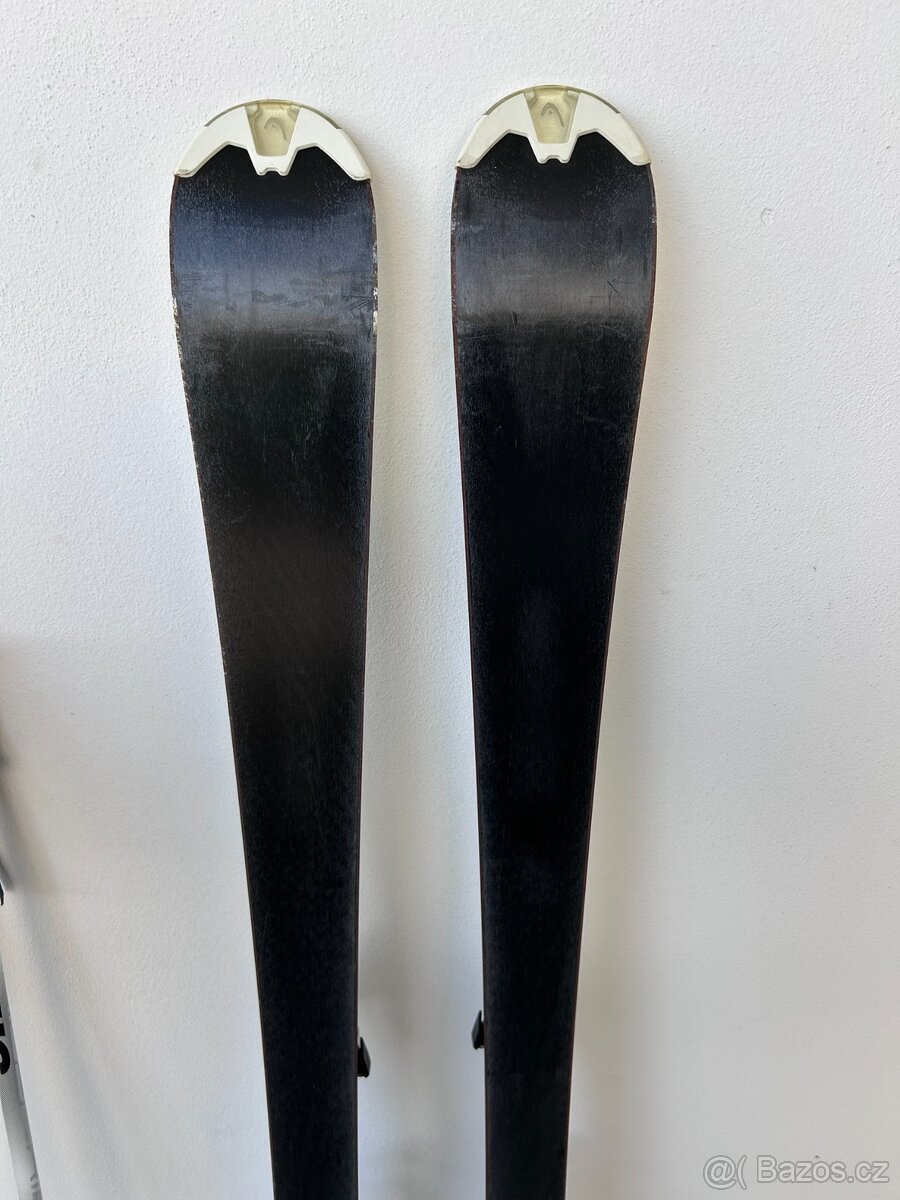 Dámské lyže Head, hůlky, přilba + brýle, kukla. - 7