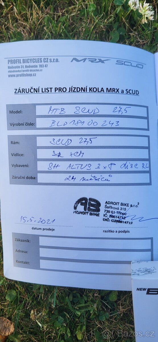 Horské kolo SCUD 27.5 - 7