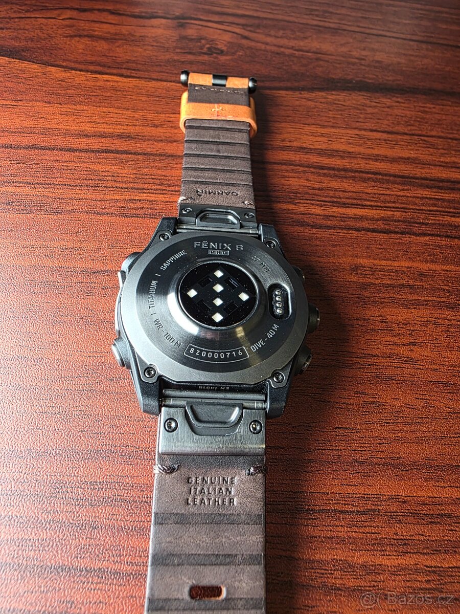 Garmin Fenix 8 Pro 47mm AMOLED Sapphire Titanium - 7