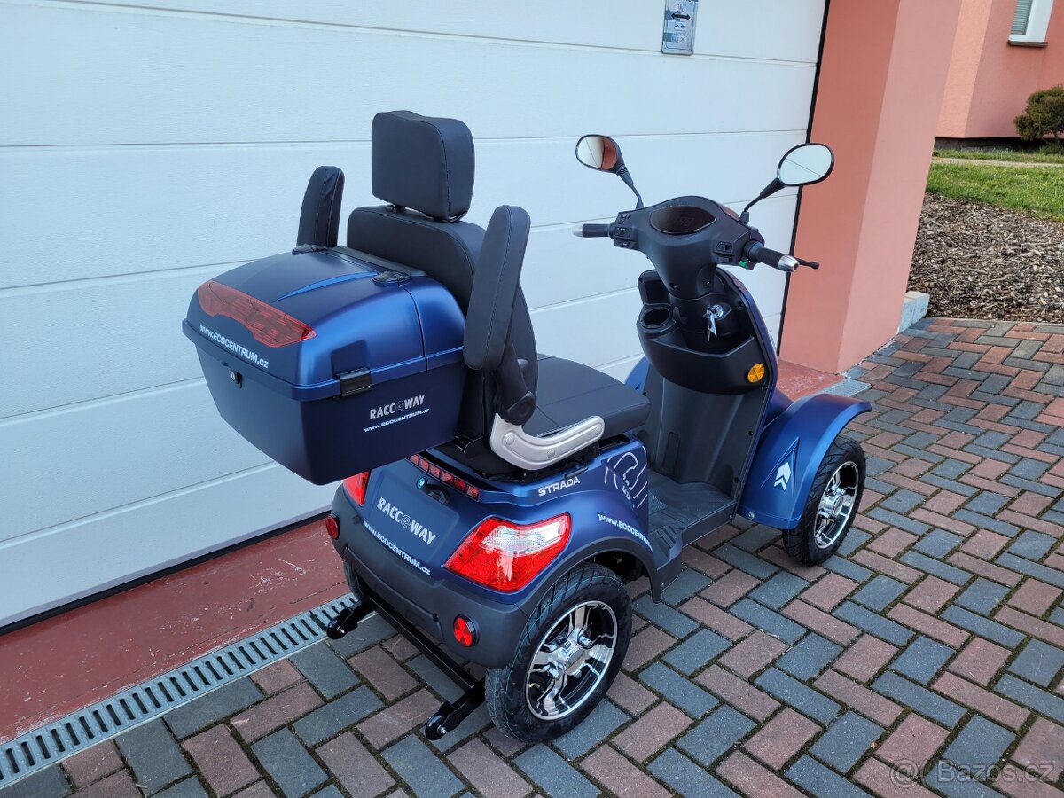 Elektrický čtyřkolový vozík RACCEWAY STRADA - 7