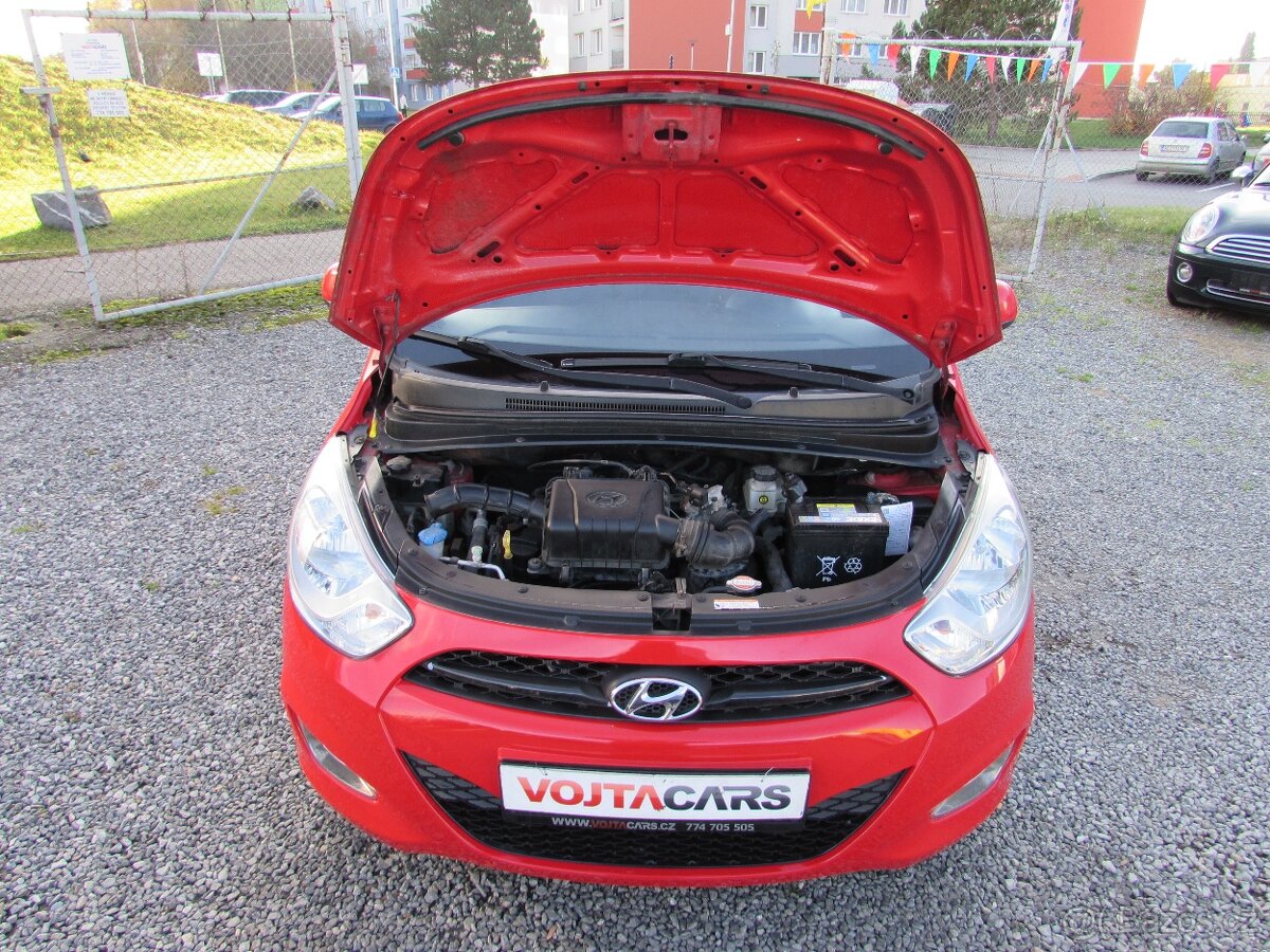 Hyundai i10 1.1i 51kW, nová STK, serviska, klima - 7