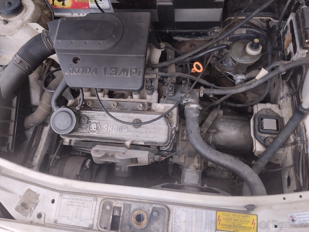 Škoda Felicia 1,3 MPI v pěkném stavu po prvním majiteli naje - 7