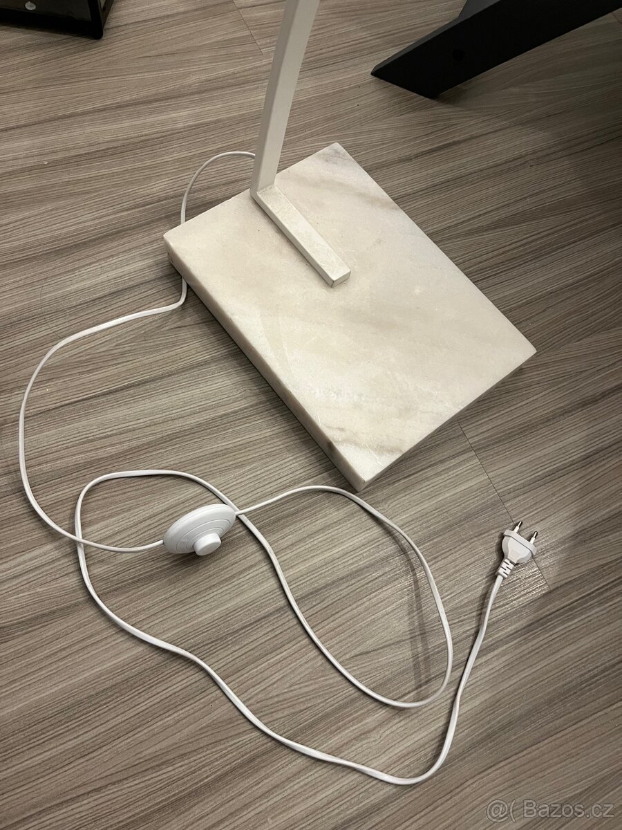 Stojací lampa BENUE Kov Bílá - 7