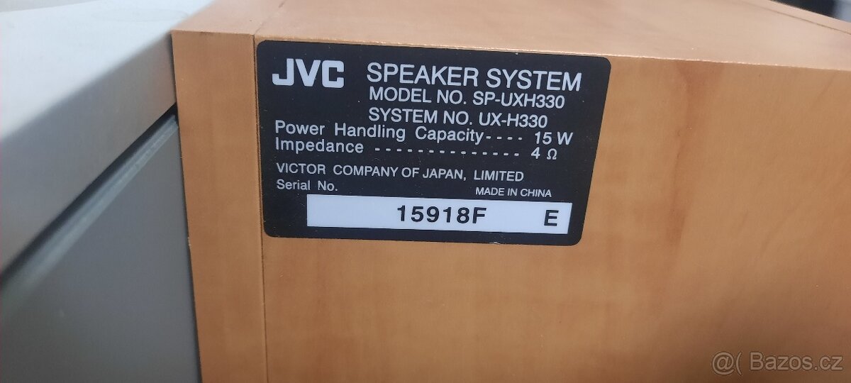 Mini hifi věž JVC - 7