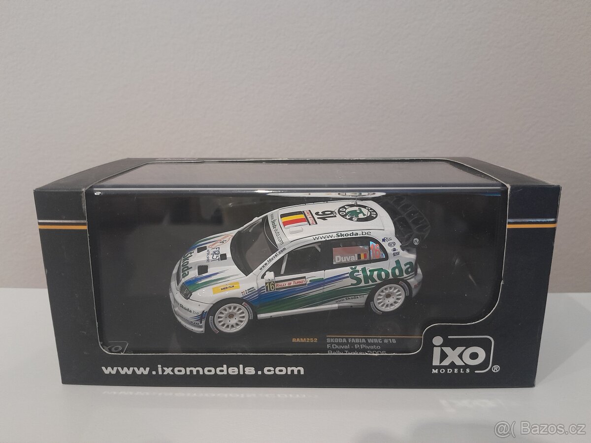 model ŠKODA FABIA WRC /IXO RAM252 IXO RAM229 - 7