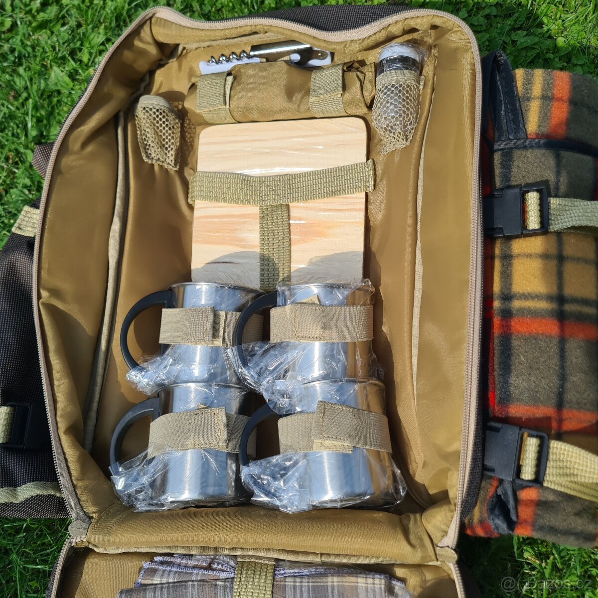 Piknikový batoh, piknikový set, nepoužitý - 7