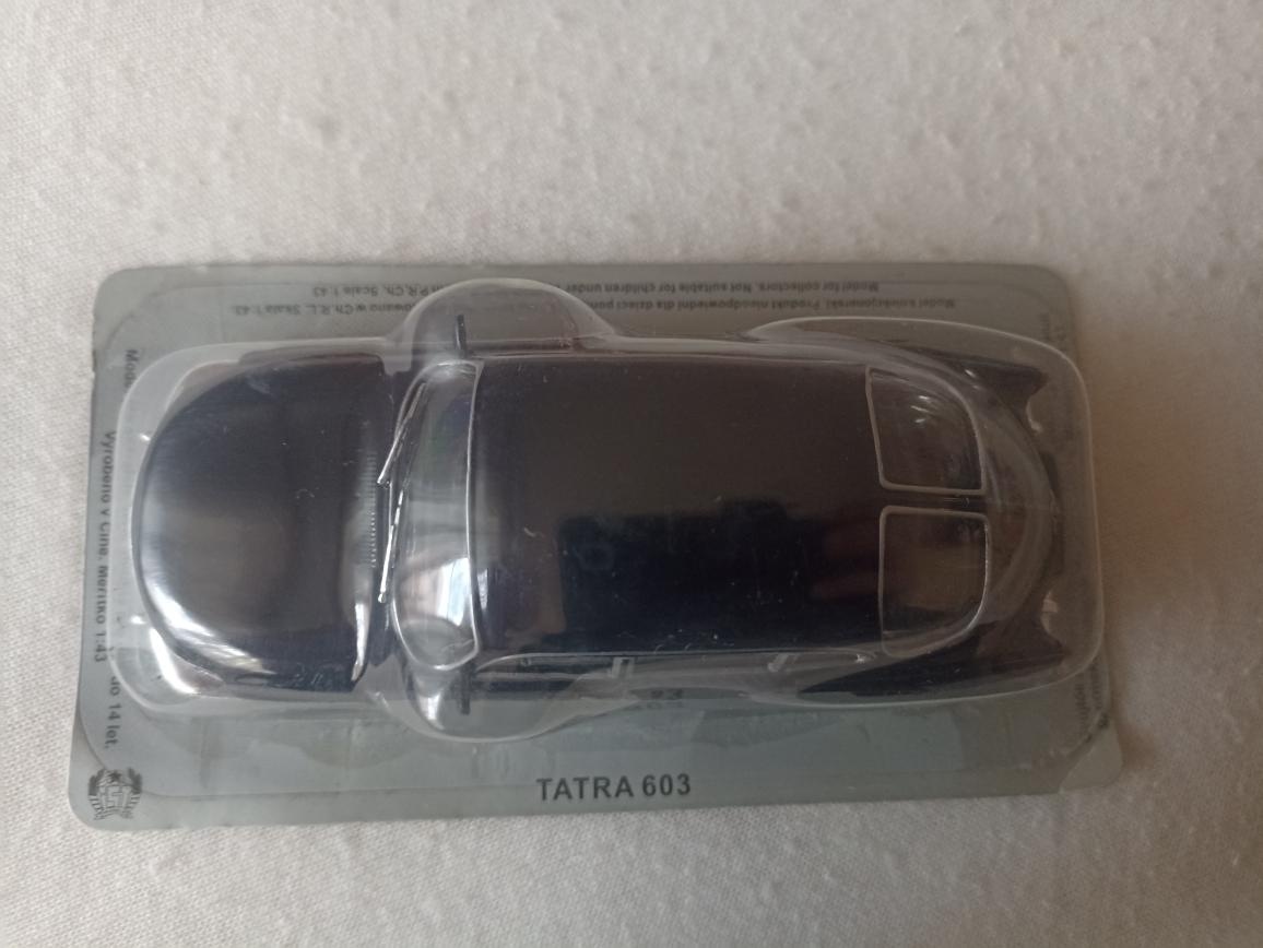 Model TATRA 603- Černá a TATRA 603-1-Bílá a Škoda 1200 - 7