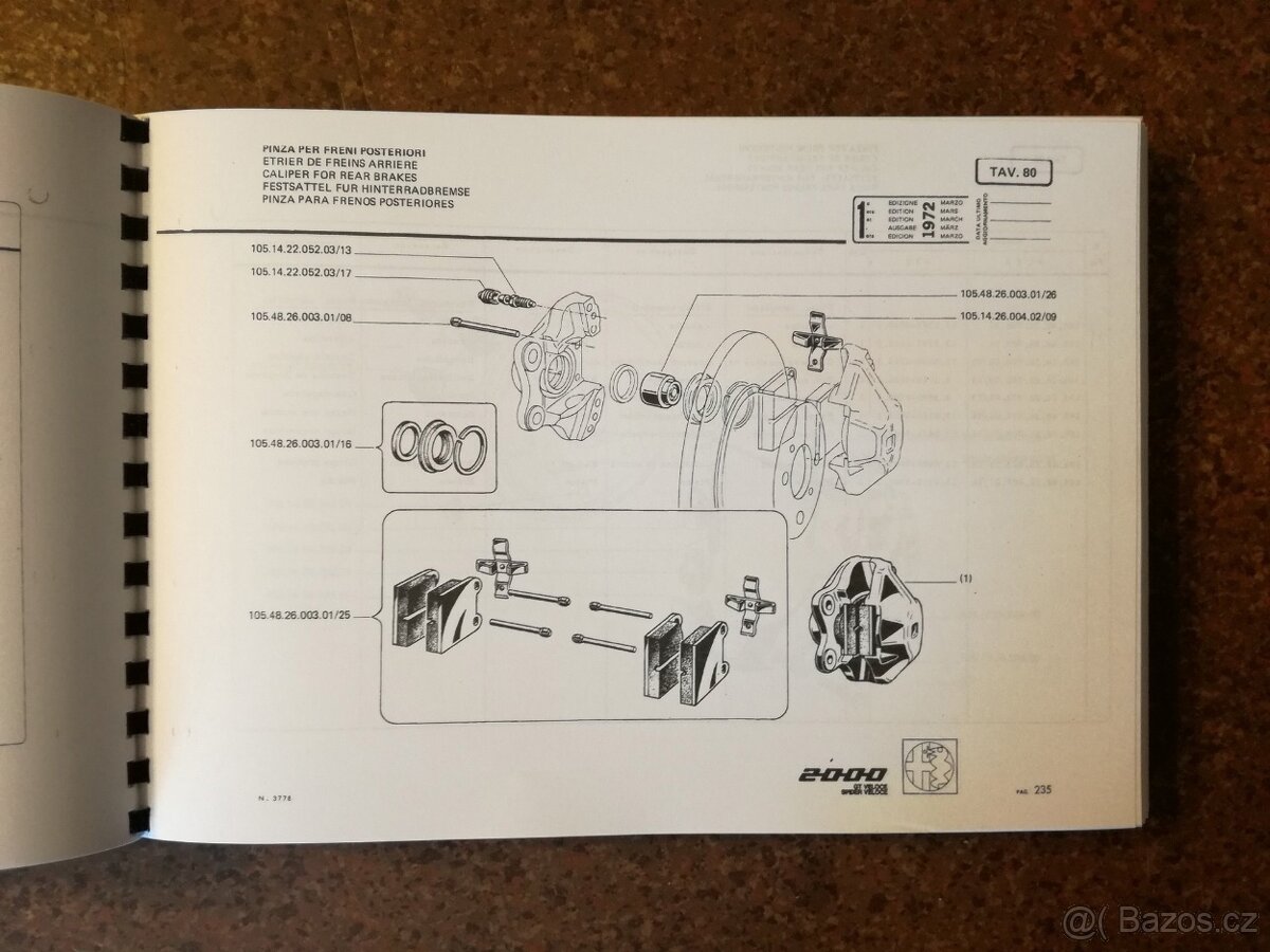 Katalog dílů Alfa Romeo 2000 Spider – GT Veloce - 7