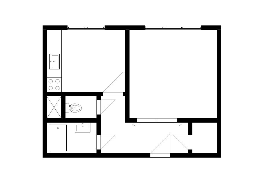 Pronájem bytu 1+1 38 m² - 7