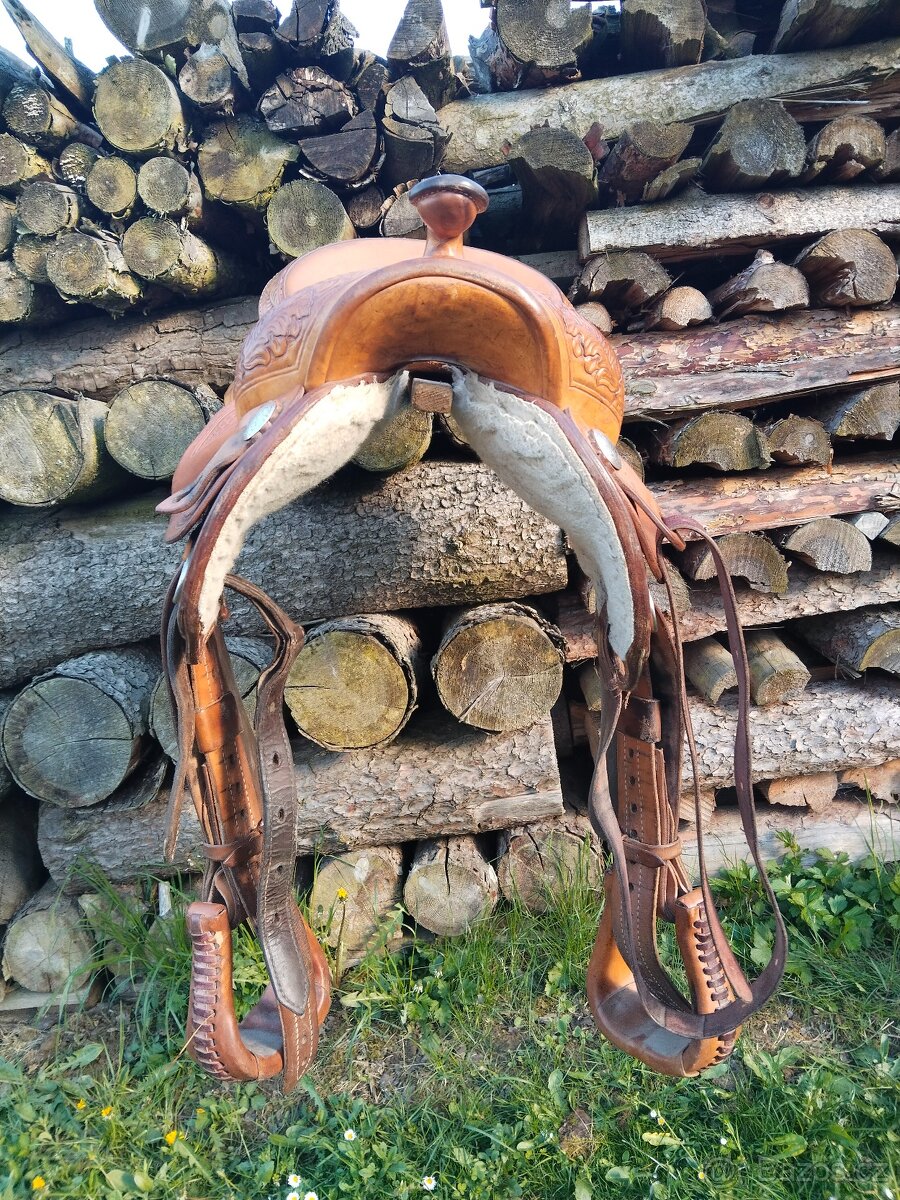 Westernové sedlo Frinta - 7