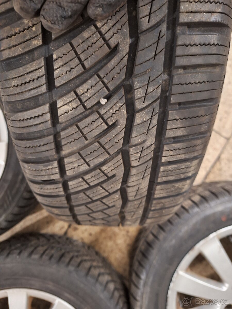 Volkswagen alu 5x112 R16 se zimními pneu - 7
