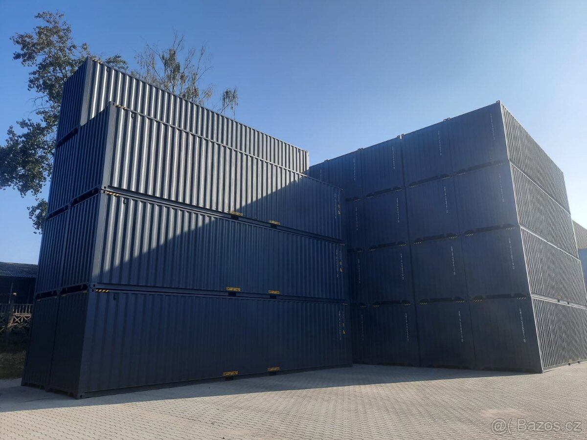 Nový lodní kontejner r.v. 2025 one way dv 20 HC 40 6-12m - 7