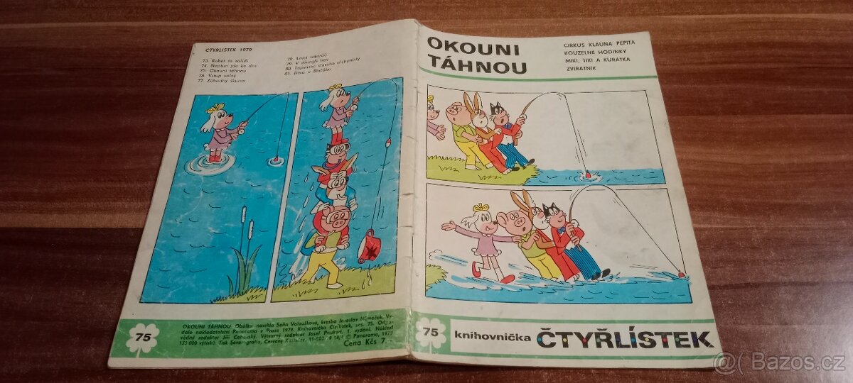 Čtyřlístek č. 73 - 81. Ročník 1979 - 7