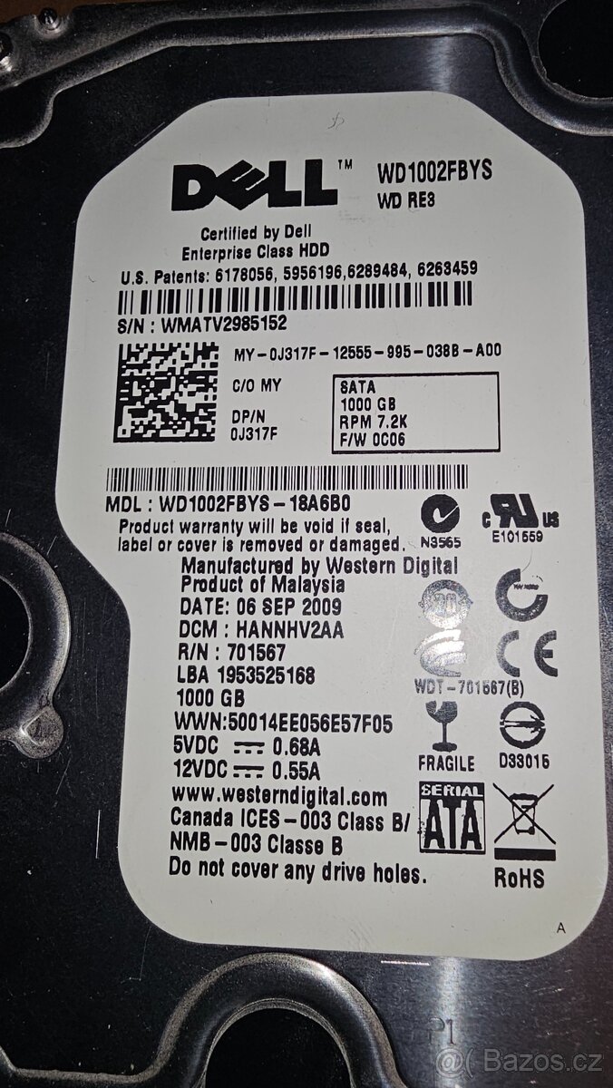 Synology DS218Play + 1TB disk - 7