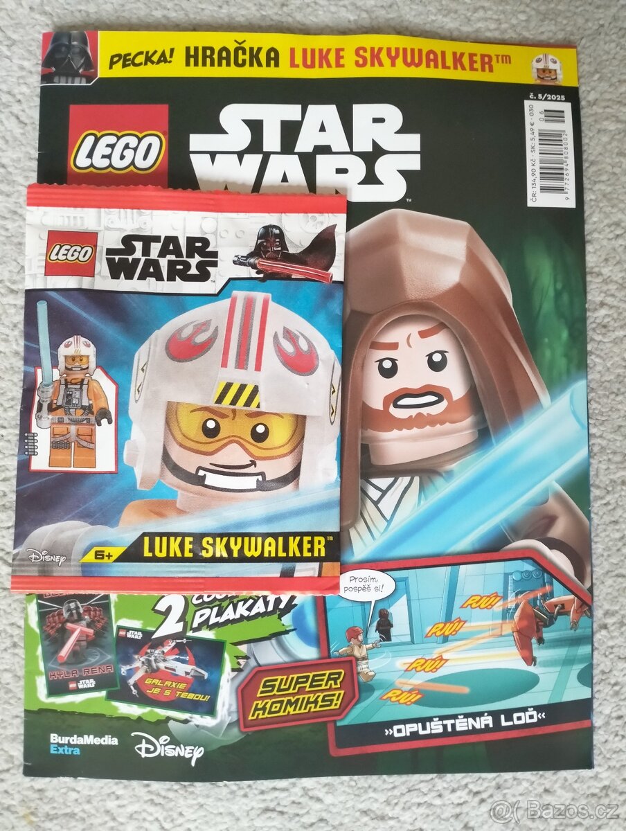 LEGO STAR WARS časopisy + figurky - 7